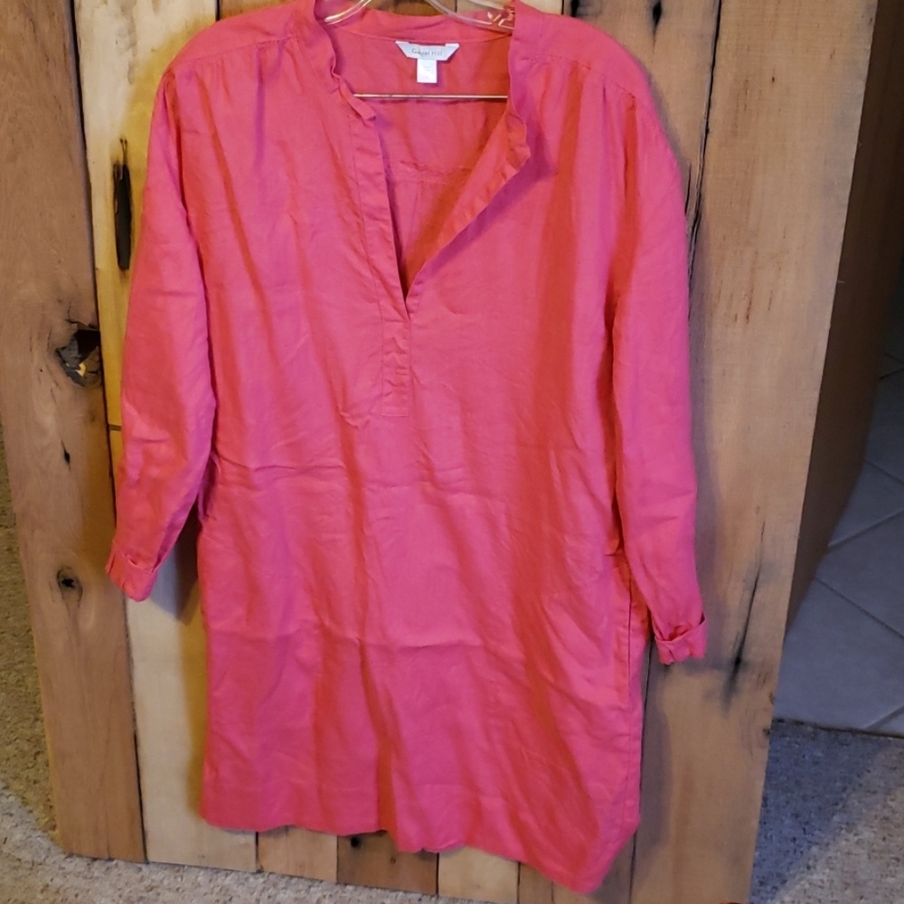 Garnet hill pink dress